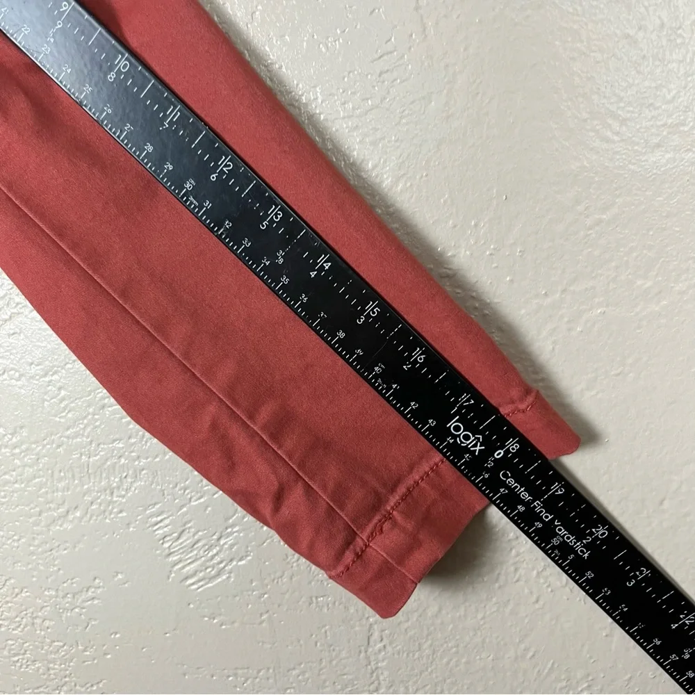 Ann Taylor Loft Moto Jacket - Rust‎ long sleeve full zip size M